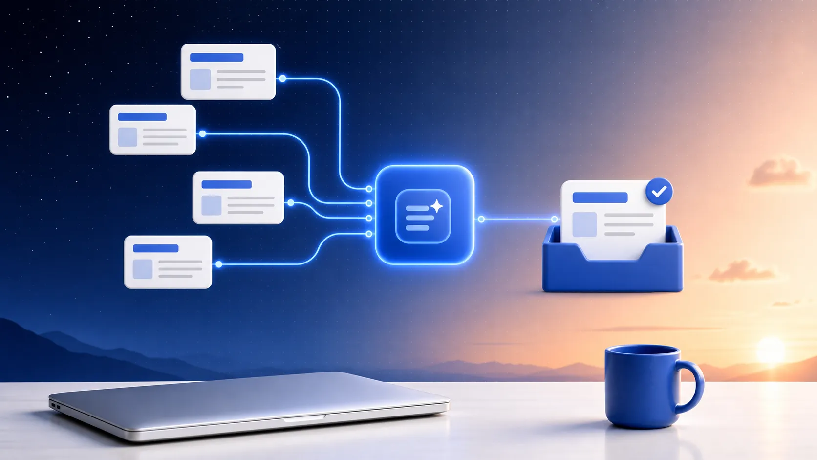 How to automate a daily industry news digest